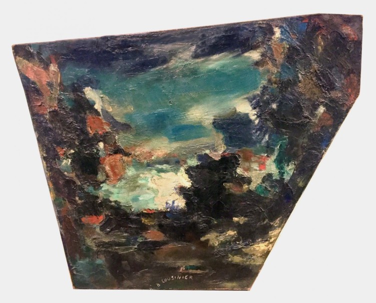 Hommage à Callot 1970 - huile/toile - 56 x 70 cm (coll. privée)