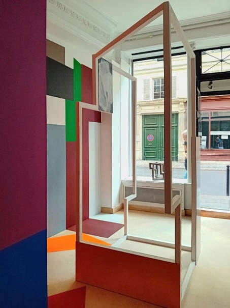 2024 - peinture acrylique (Galerie Pixi, Paris) - © photo : Virginia Torres