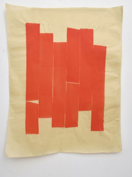 Ter 2025 17 - acrylique sur toile, cal - 110 x 86 cm - © photo : Virginia Torres