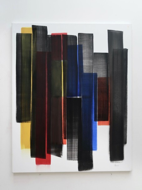 Gg 2025 15 - tempera sur toile - 100 x 81 cm - © photo : Virginia Torres