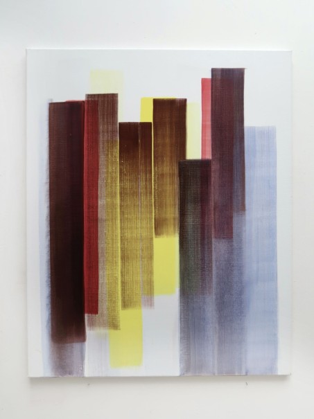 Gg 2025 16 - tempera sur toile - 100 x 81 cm - © photo : Virginia Torres