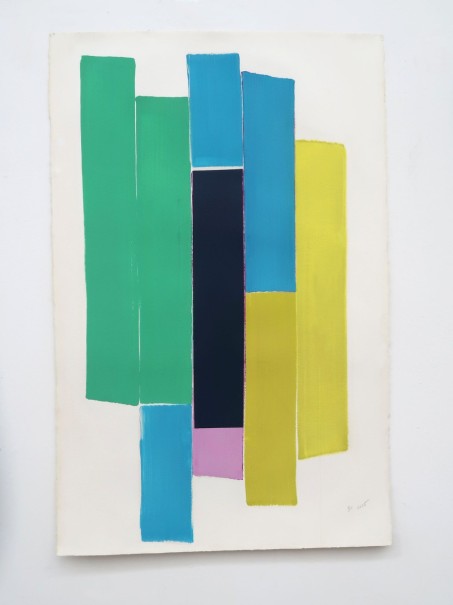 Gg 2025 2 - gouache, papier - 102 x 66 cm - © photo : Virginia Torres