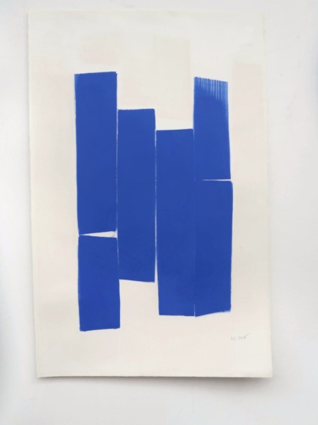 Gg 2025 3 - gouache, papier - 102 x - 66 cm - © photo : Virginia Torres