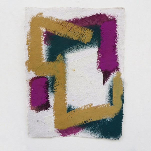 Gouache2020 3 - papier main - 37,5 x 27,5cm