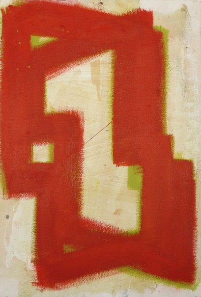 Gouache 2019 11 - papier - 56 x 38 cm - © photo : Virginia Torres