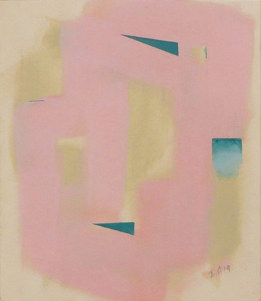 Gouache 2019 16 - carton - 27 x 24 cm - © photo : Virginia Torres