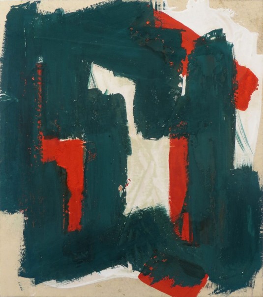 Gouache 2019 24 - carton - 24 x 23 cm - © photo : Virginia Torres